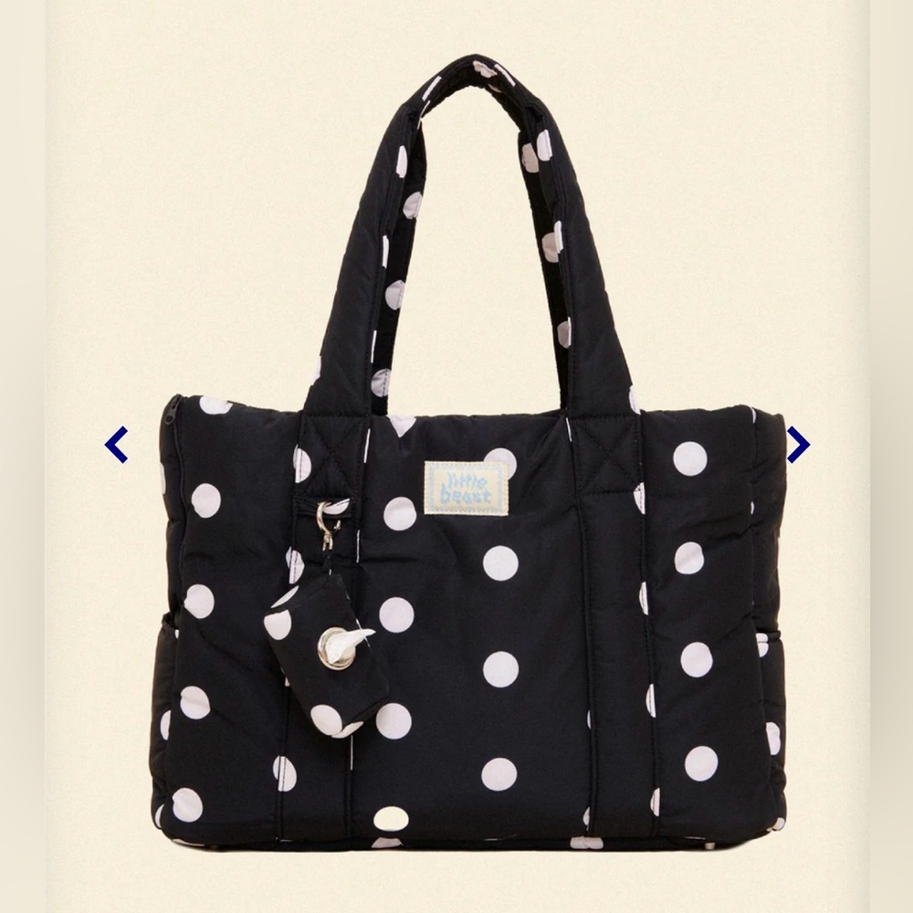 Little Beast Co Polka Dot Dog Carrier